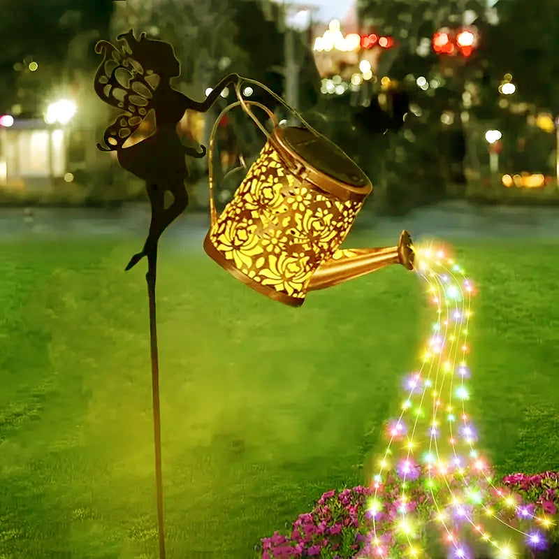 💫Outdoor Garden Solar Watering Can with Lights