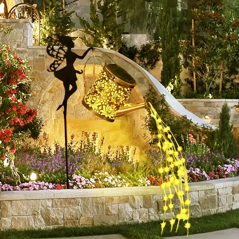 💫Outdoor Garden Solar Watering Can with Lights