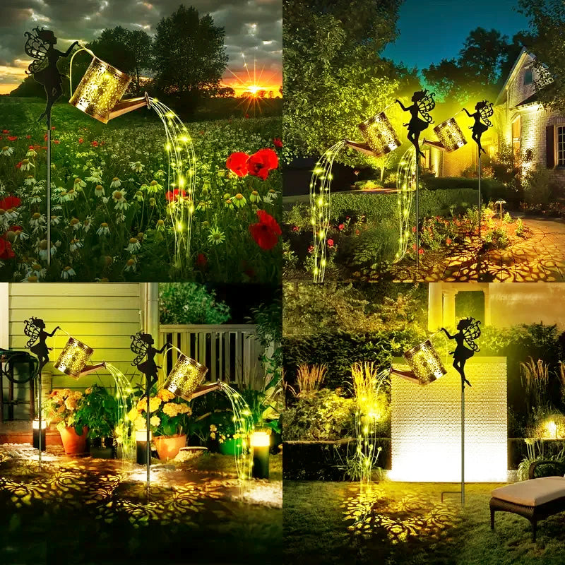 💫Outdoor Garden Solar Watering Can with Lights