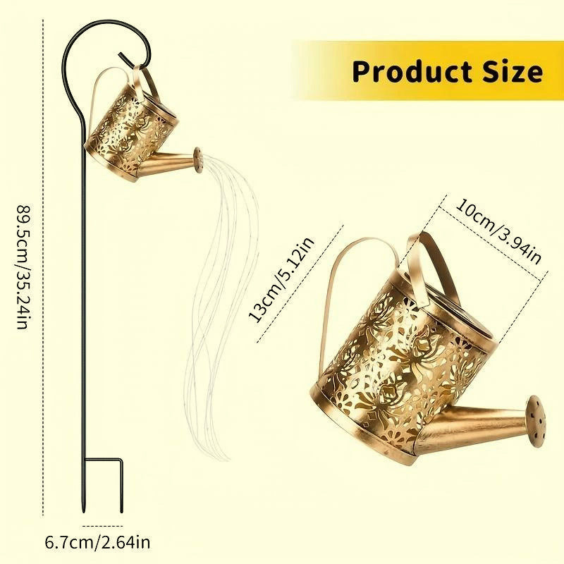 💫Outdoor Garden Solar Watering Can with Lights