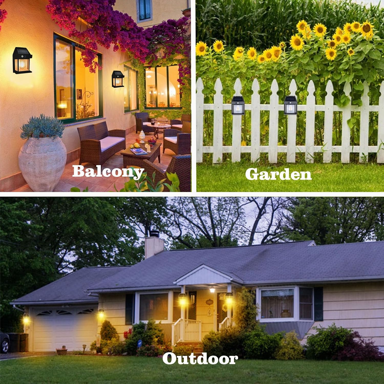 2024 New solar wall lamp for outdoor use