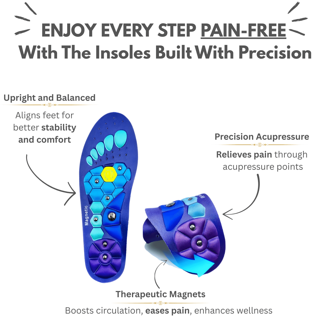 VitalGrid™ Pro Max: Advanced Neuropathy Relief Insoles