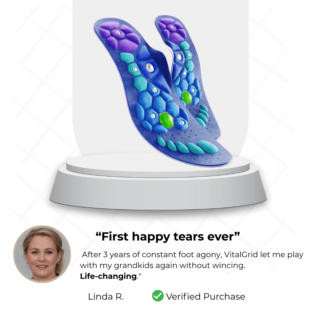 VitalGrid™ Pro Max: Advanced Neuropathy Relief Insoles