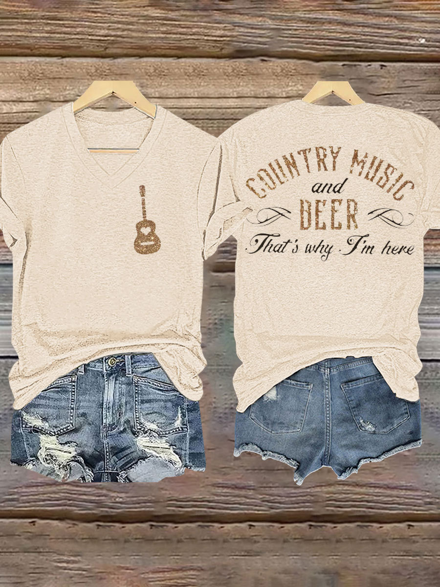 Women's country music lovers Iron On Short Sleeve T-Shirt