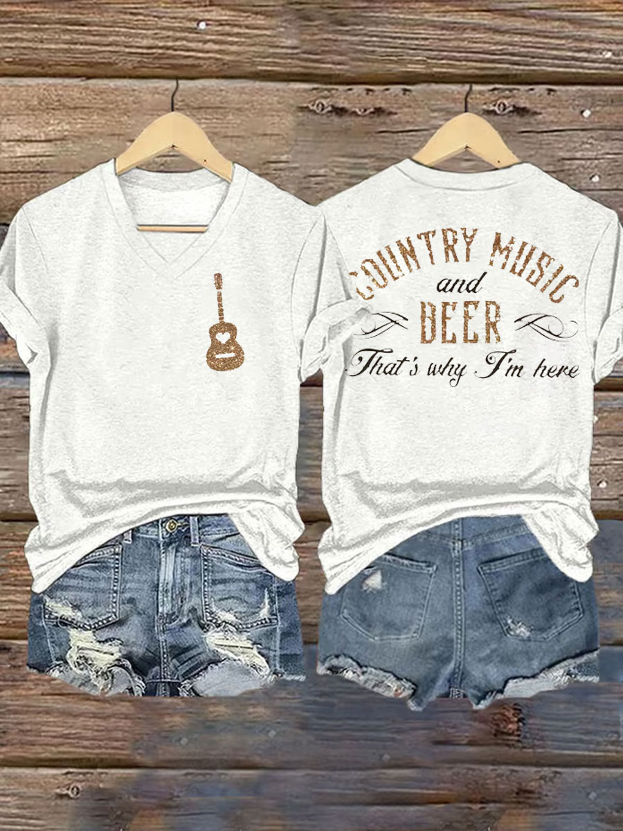 Women's country music lovers Iron On Short Sleeve T-Shirt