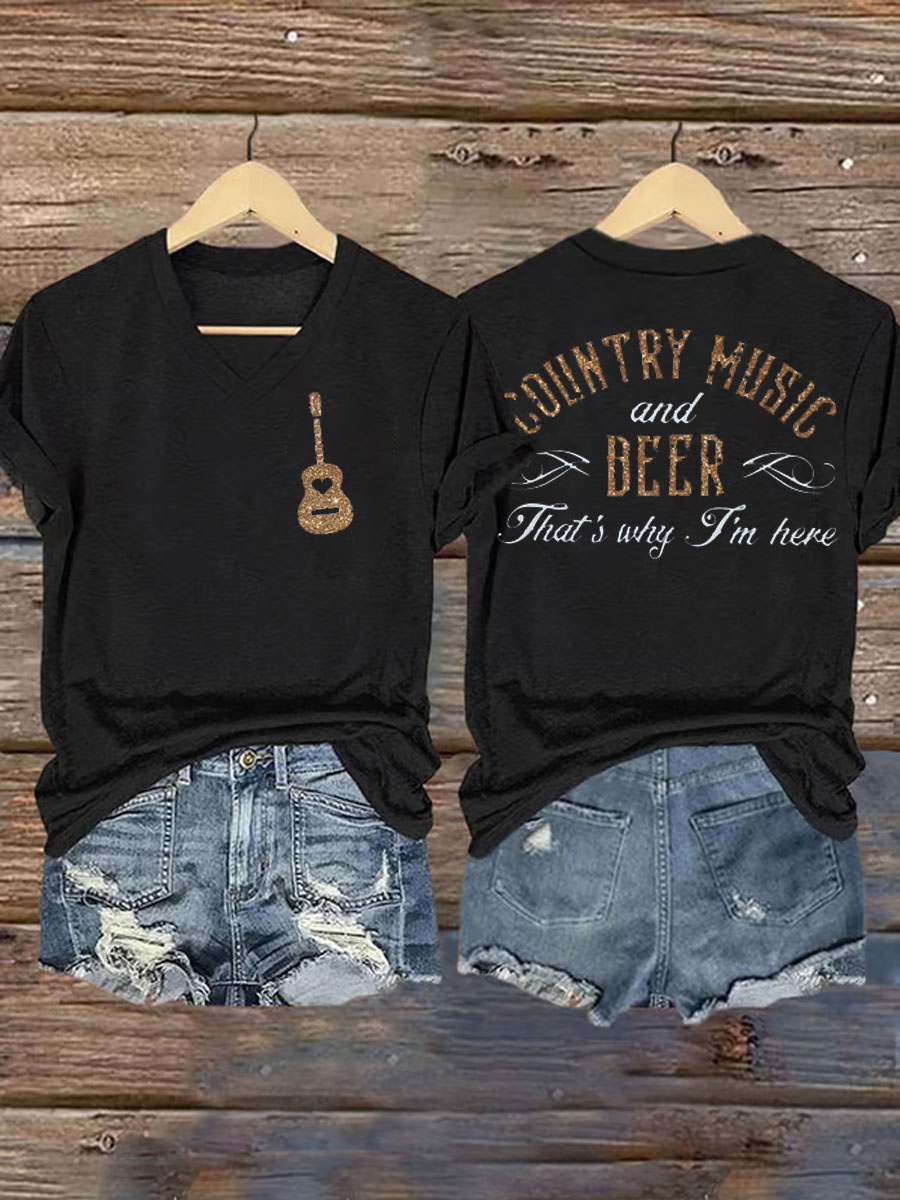 Women's country music lovers Iron On Short Sleeve T-Shirt