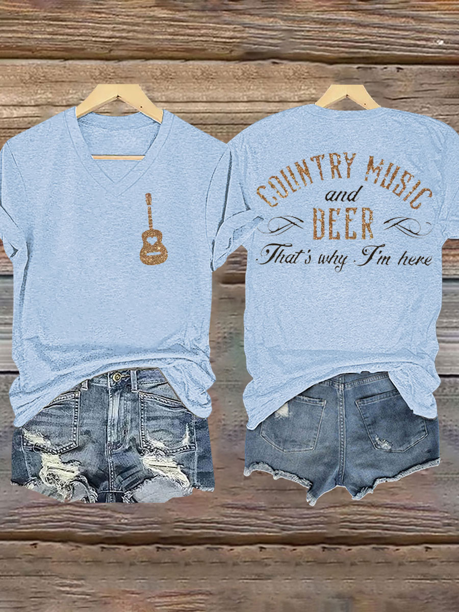 Women's country music lovers Iron On Short Sleeve T-Shirt