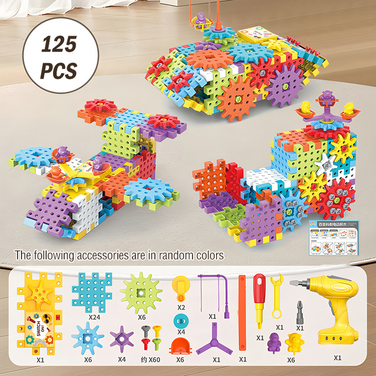 🌟Elektromos játék mechanikus pályával a zenei fogaskerekekhez