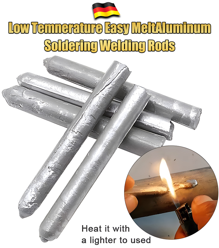 【20 db】🛠️Univerzális réz és alumínium hegesztőhuzalok - Alacsony hőmérsékletű javítóhegesztőhuzalok🔥