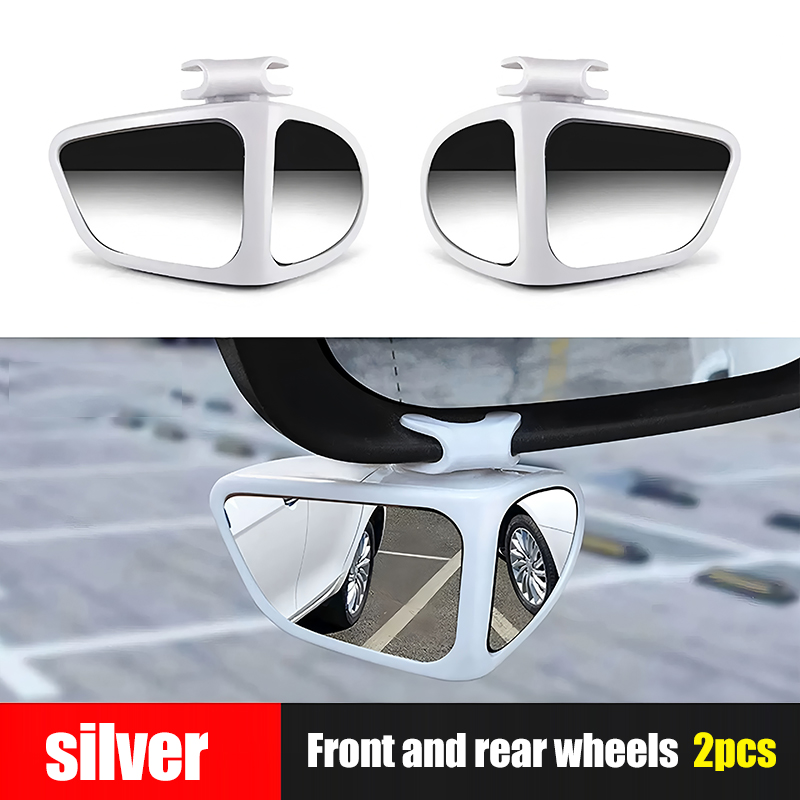 Kerek autó visszapillantó tükör – domború tükör a holttér megszüntetéséhez és parkolássegítőhöz 🚗🔍