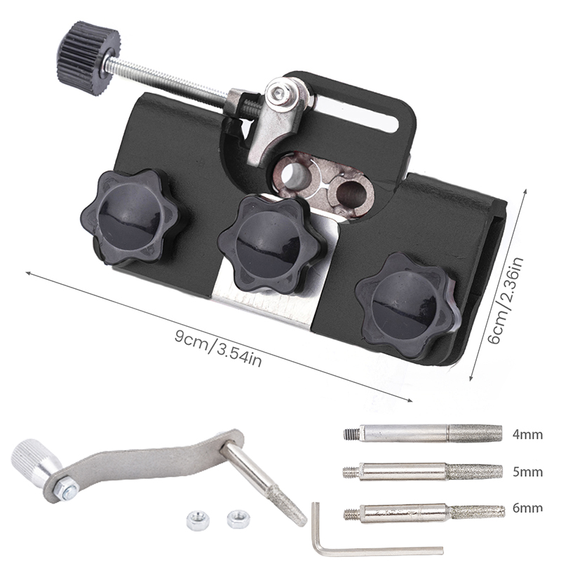 🧰【Vásároljon egyet, kapjon egyet ingyen】Láncfűrész lánccsiszoló gép, kézi forgó láncfűrész lánccsiszoló gép