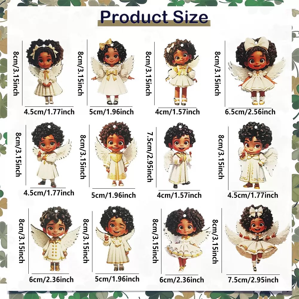 🎁Fából készült angyal dekoráció otthonra