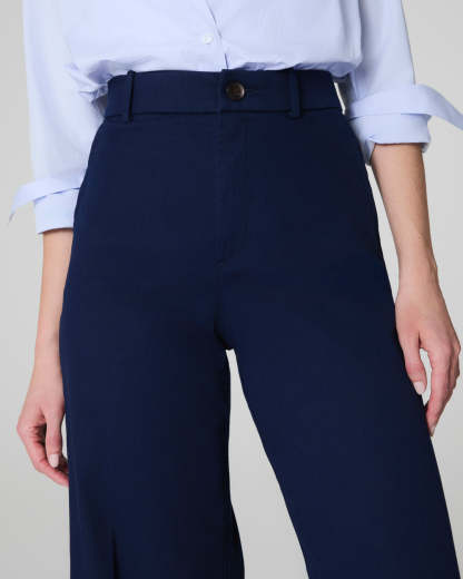 Stretch Twill Wide Leg Pant(Buy 2 Free Shipping)