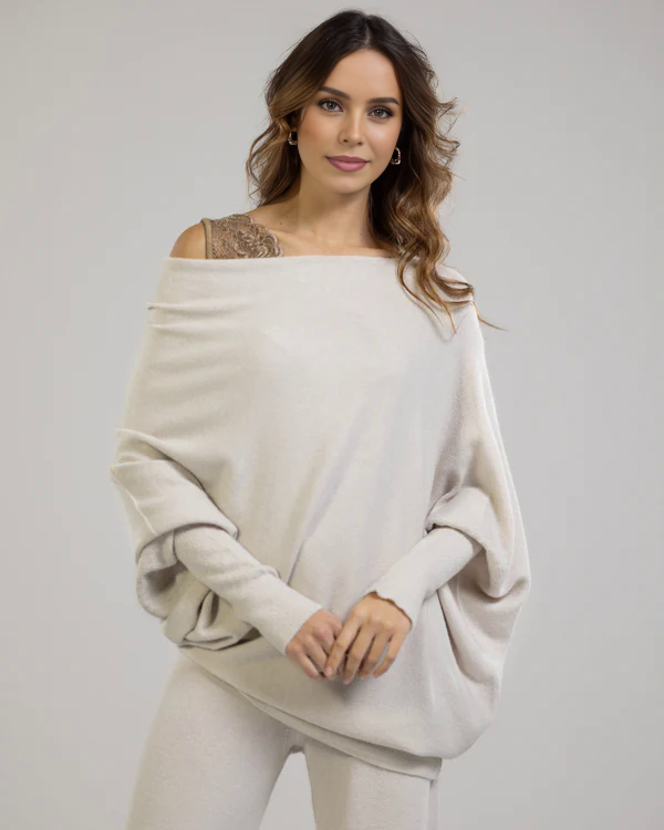 Asymmetric Draped Jumper (Buy 2 Free Shipping)