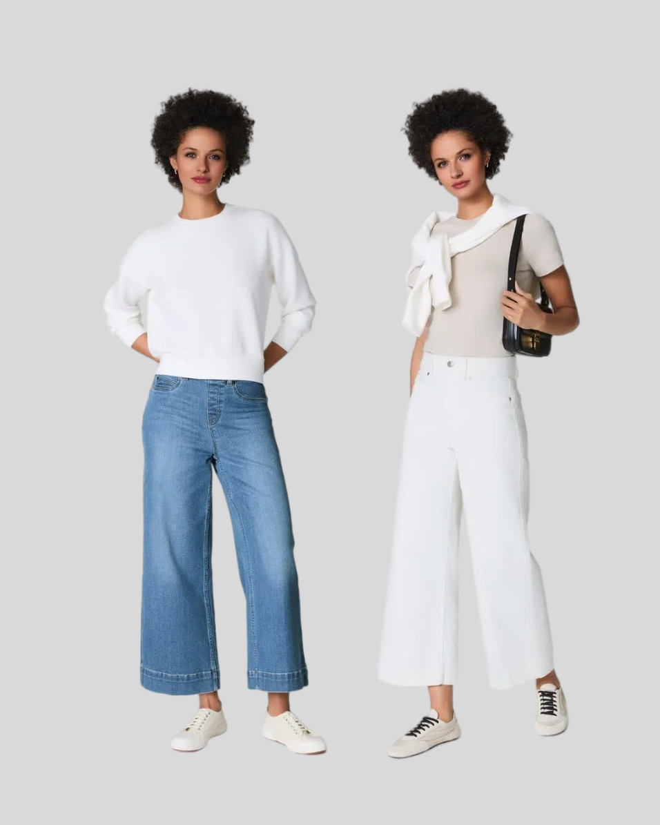 Shape EveryWear Wide Leg Jeans (Buy 2 Free Shipping)