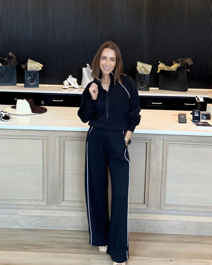 AirEssentials Pique Half Zip Jumpsuit(Buy 2 Free Shipping)