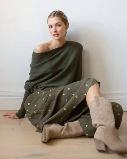 Asymmetric Draped Jumper (Buy 2 Free Shipping)