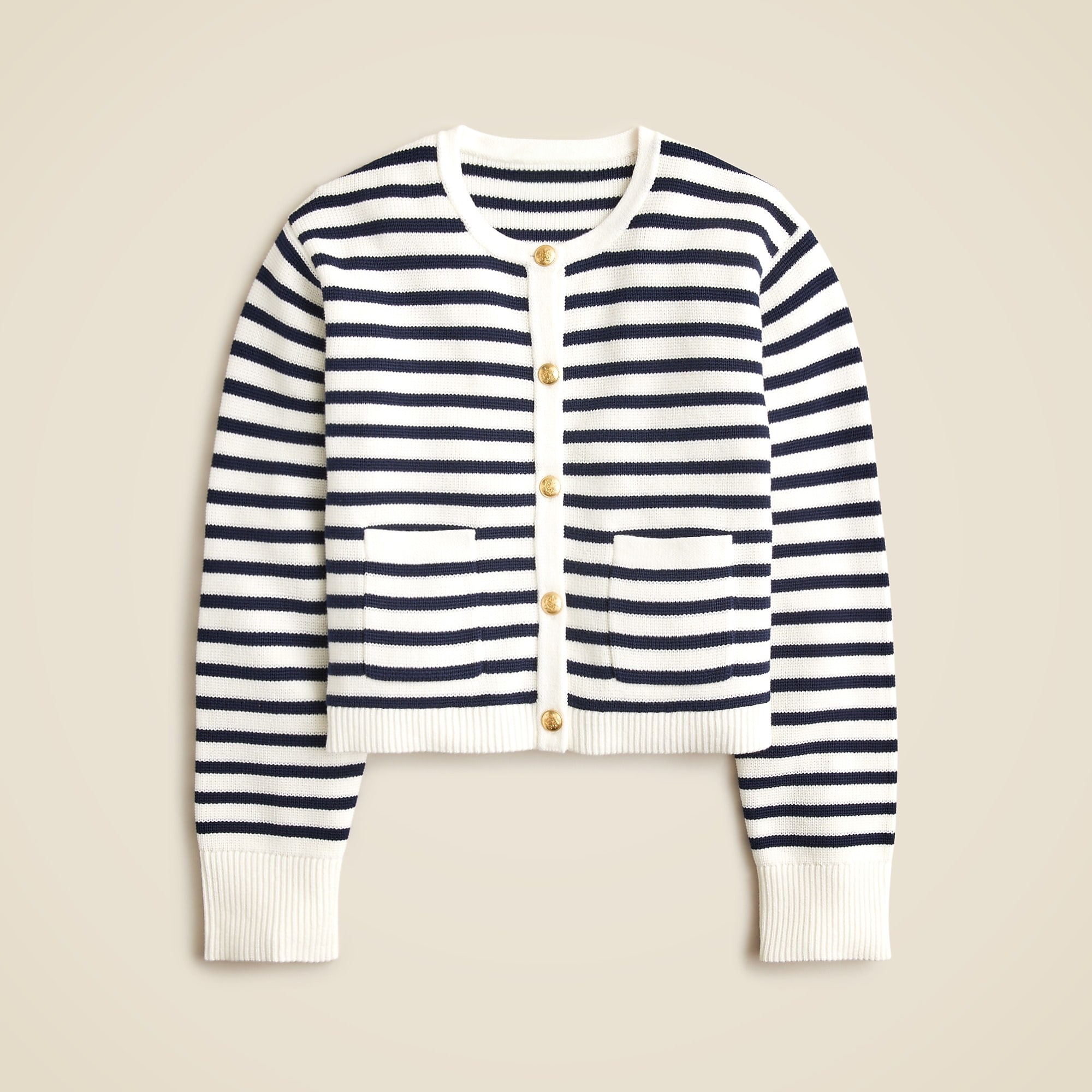 New Relaxed Emilie Stripe Cardigan (Buy 2 Free Shipping)