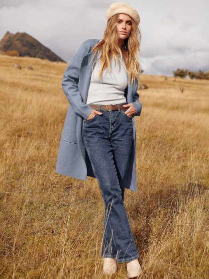 New Style Lapel Classy Coatigan (Buy 2 Free Shipping)