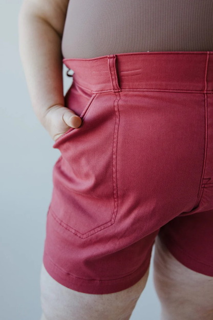 Tummy Control Stretch Twill Shorts(BUY 2 FREE SHIPPING)