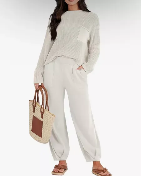 Fall Knit Top Sweater Set(Buy 2 Free Shipping)