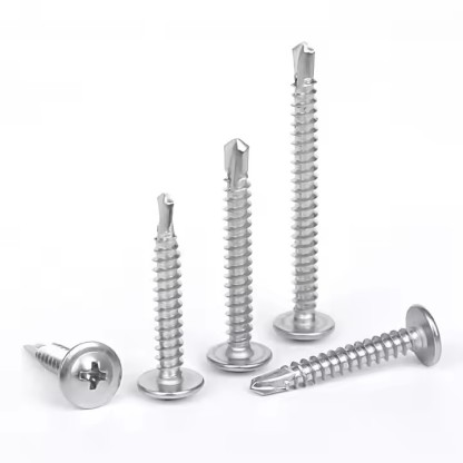 Standard self-tapping screws, made of aluminum alloy