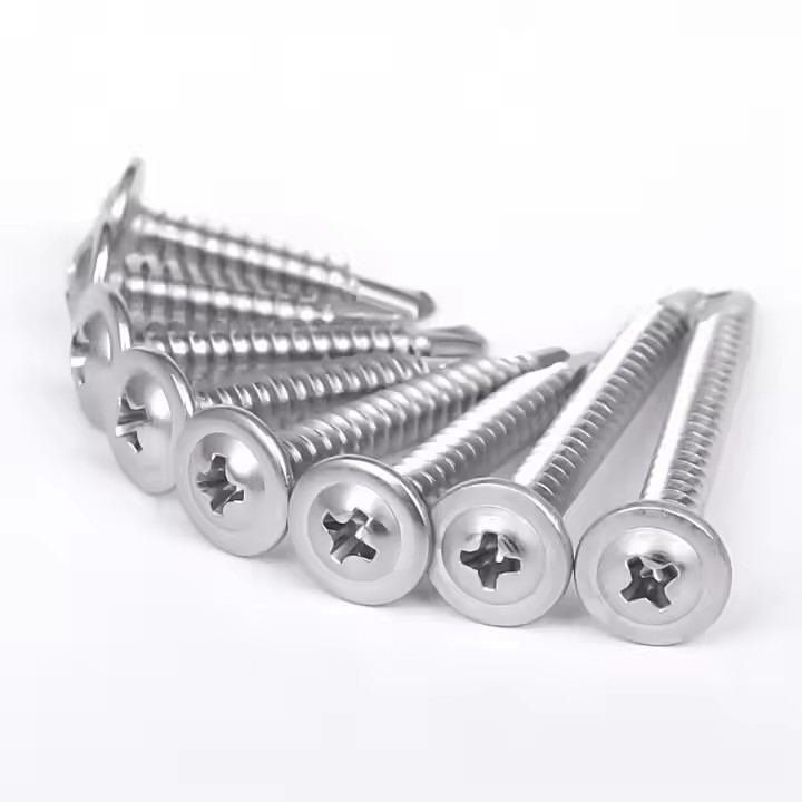 Standard self-tapping screws, made of aluminum alloy