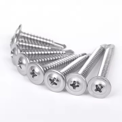 Standard self-tapping screws, made of aluminum alloy