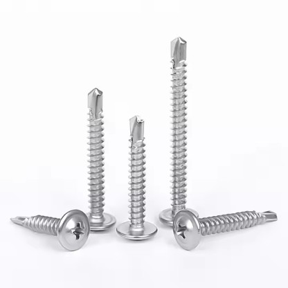 Standard self-tapping screws, made of aluminum alloy