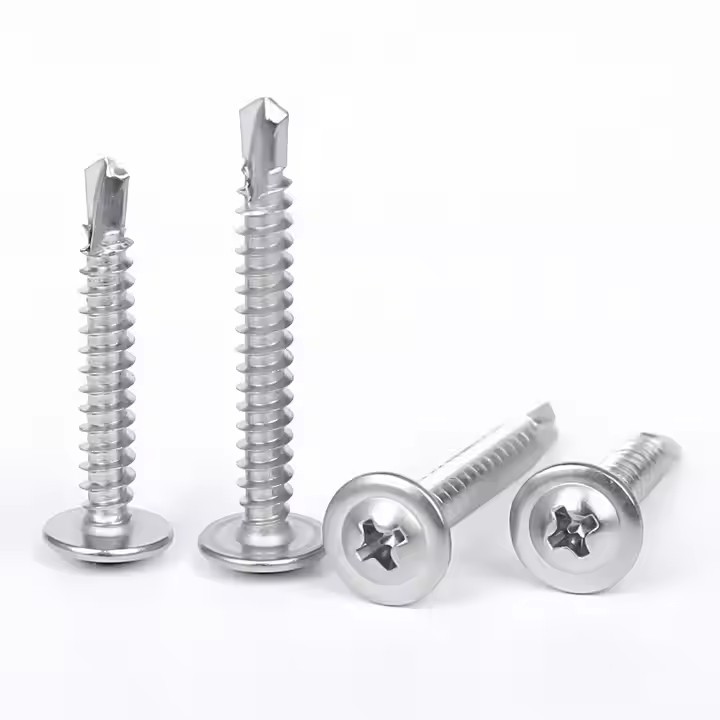 Standard self-tapping screws, made of aluminum alloy