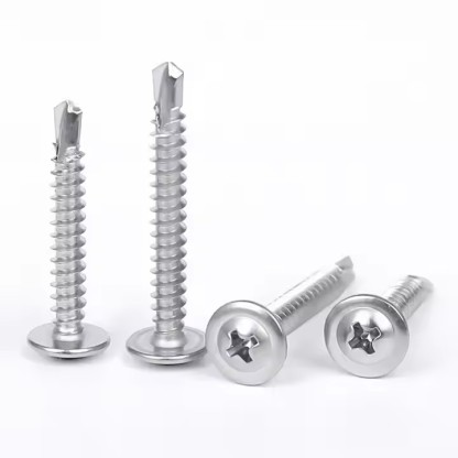 Standard self-tapping screws, made of aluminum alloy