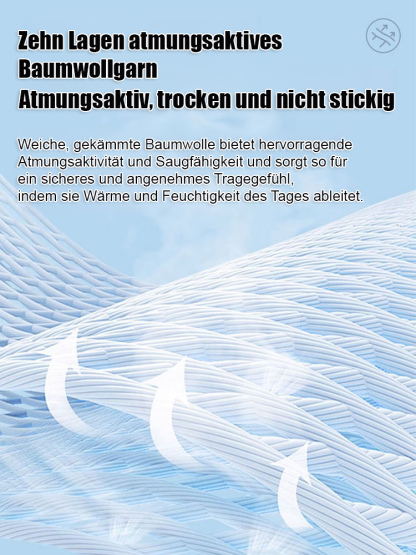 【Den ganzen Tag trocken und komfortabel】Waschbare Baumwoll-Hygieneeinlage-Schnell trocknend und atmungsaktiv