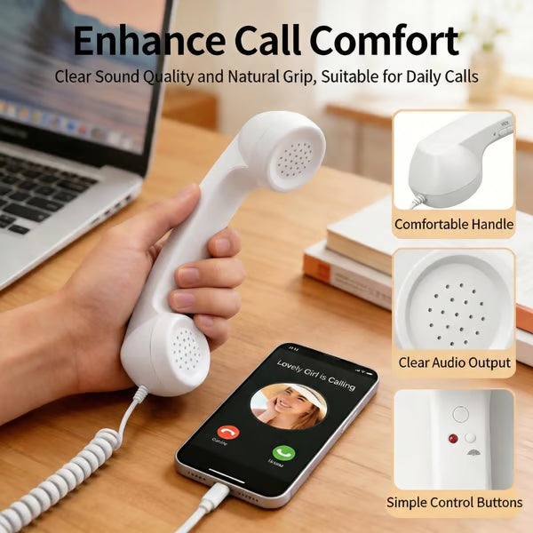 💝HOT SALE!!!-Ready for Christmas!🎄📞Vintage Retro Telephone Handset✨🎅The most unique Christmas gift!🎄