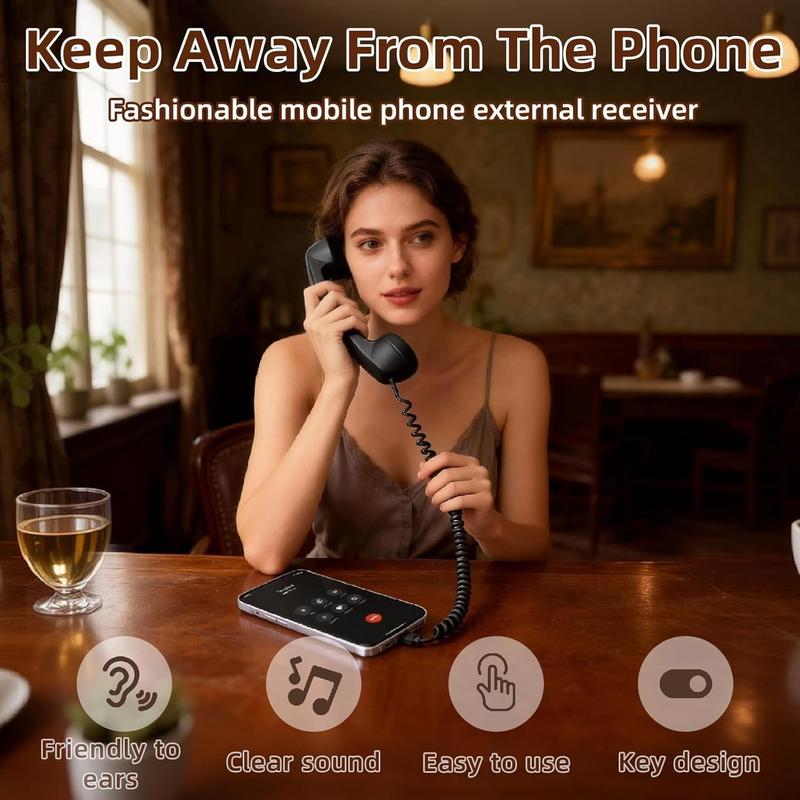 💝HOT SALE!!!-Ready for Christmas!🎄📞Vintage Retro Telephone Handset✨🎅The most unique Christmas gift!🎄