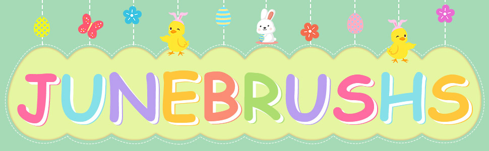 JUNEBRUSHS Easter Silicone Bracelets