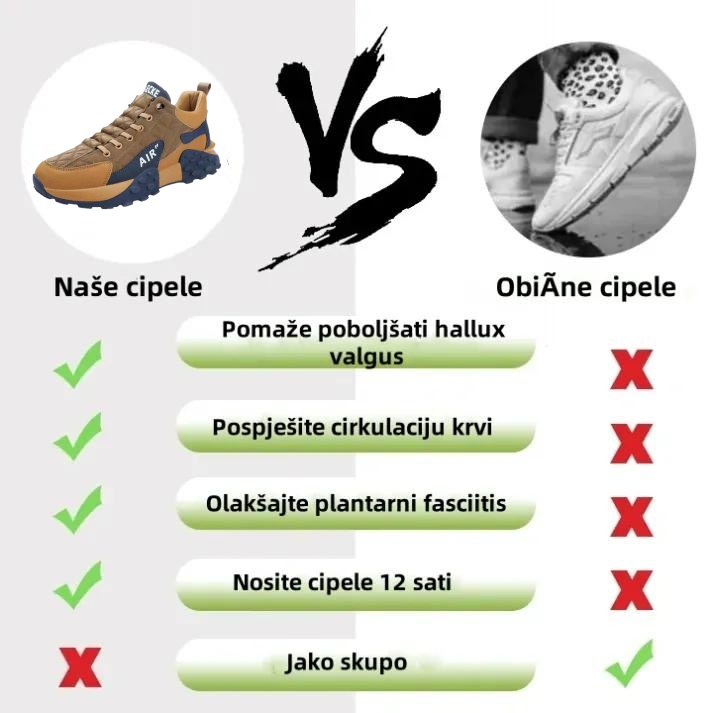 ⏰30% popusta danas - Ne propustite! 🔥 - Mekane i udobne luksuzne ortopedske cipele od brušene kože (ublažavaju bol u stopalima)