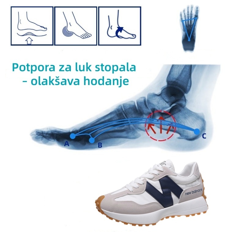🔥30% popusta danas - Ne propustite! ⏰ - Ortopedske cipele od brušene kože luksuznog australskog brenda, mekane, udobne i s izvrsnom potporom 🦶 - Ublažavaju bol u stopalima