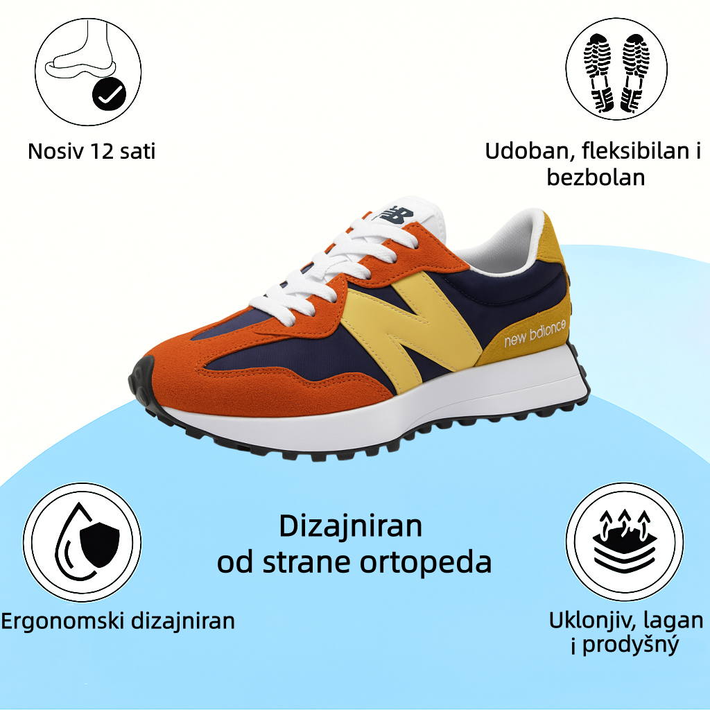 🔥30% popusta danas - Ne propustite! ⏰ - Ortopedske cipele od brušene kože luksuznog australskog brenda, mekane, udobne i s izvrsnom potporom 🦶 - Ublažavaju bol u stopalima