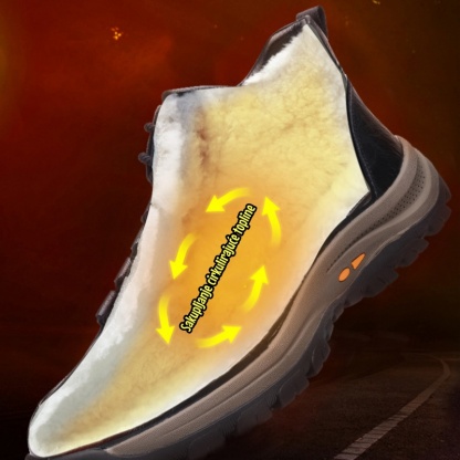 ❄️ Muške zimske cipele od teleće kože proizvedene u Australiji 👞 Ručno prošivene za jednostavno obuvanje i izuvanje ✅ Potpora za svod stopala za ublažavanje boli - udobnost hodanja