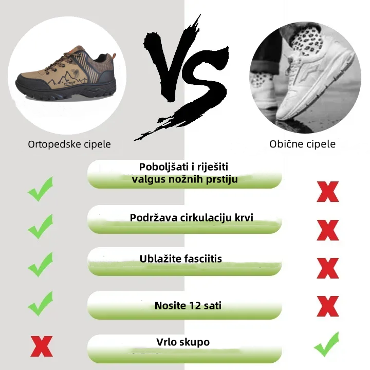 【⏰50% popusta danas - uskoro završava】 Ergonomski dizajnirane ortopedske cipele - visokokvalitetni antilop + ručno šivane👞