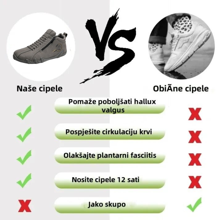 ⬛70% popusta danas, uskoro rasprodano🔷 Ortopedske muške cipele izrađene od prave australske teleće kože🐂Ručno šivane, vodootporne i neklizajuće✅Potpora svodu stopala za udobno hodanje