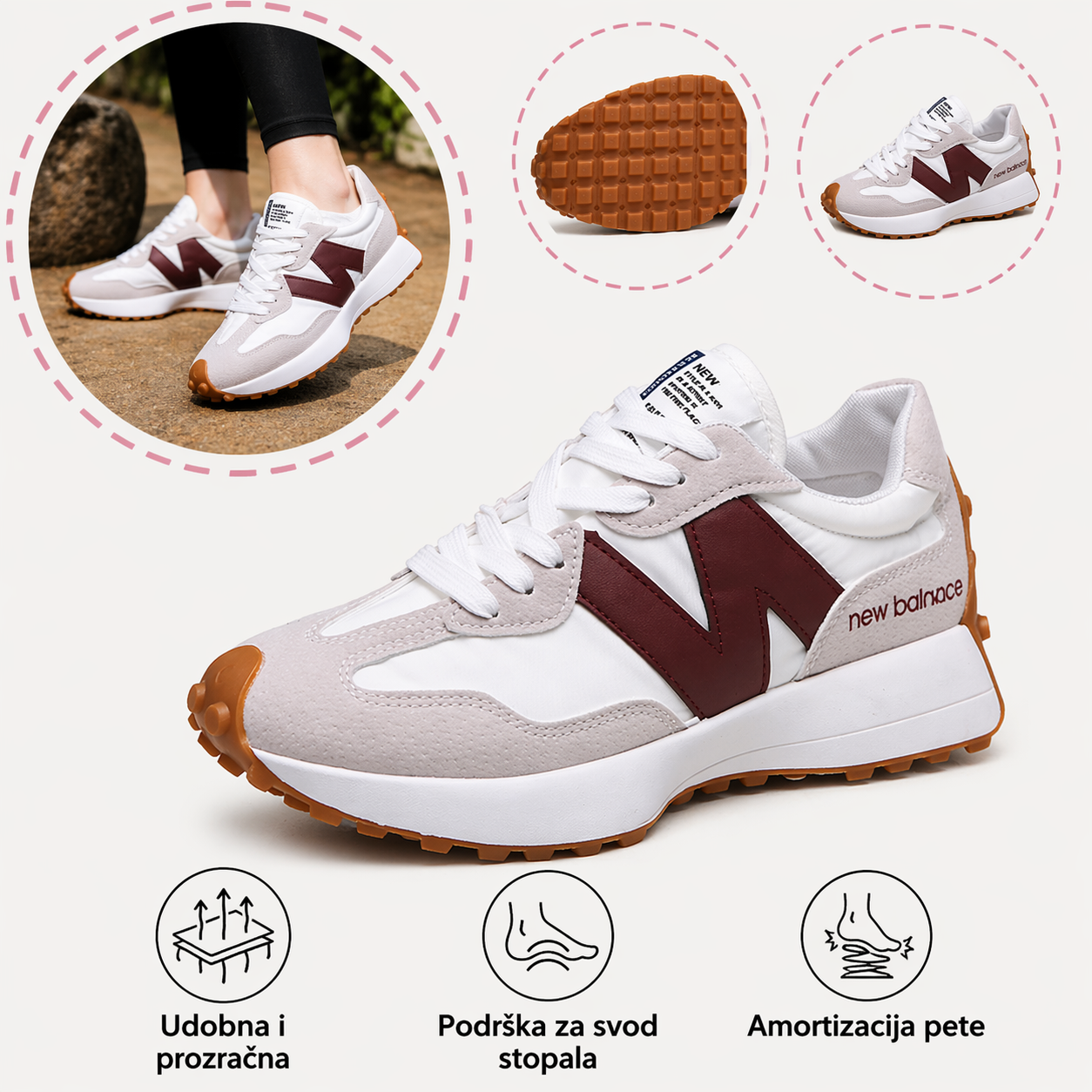 🔥Zadnji dan! 30% popusta!⏰Ergonomski dizajnirane luksuzne ženske ortopedske cipele✅ Mekane, udobne i s izvrsnom potporom🦶 - Učinkovito ublažava bol u stopalima