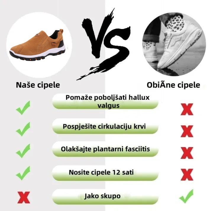 🔷70% popusta danas - ne propustite⬛  - Ortopedske cipele od brušene kože luksuznog australskog brenda su mekane, udobne i pružaju dobru potporu🦶 - Ublažavaju bol u stopalima