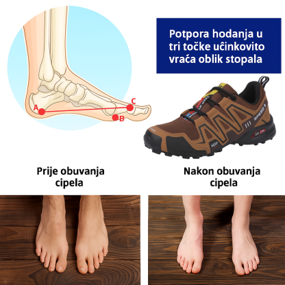 🔥Zadnji dan s 30% popusta! Ne propustite! ⏰ Ergonomski dizajnirane ortopedske cipele za ublažavanje bolova u leđima, zglobovima i stopalima - unisex
