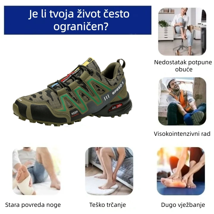 🔥Zadnji dan s 30% popusta! Ne propustite! ⏰ Ergonomski dizajnirane ortopedske cipele za ublažavanje bolova u leđima, zglobovima i stopalima - unisex