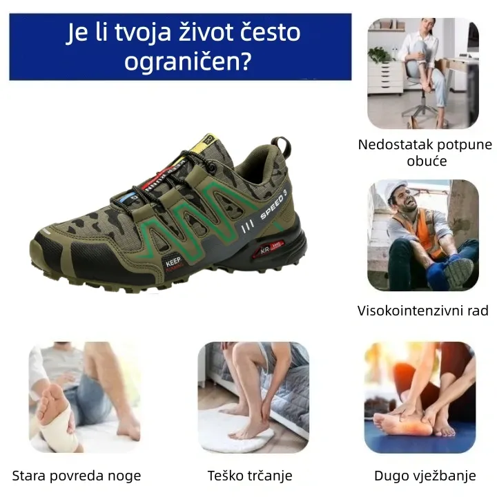 🔥Zadnji dan s 30% popusta! Ne propustite! ⏰ Ergonomski dizajnirane ortopedske cipele za ublažavanje bolova u leđima, zglobovima i stopalima - unisex