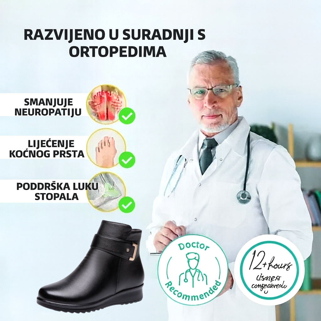 🔥Od australskog brenda⏰ Ergonomske, vodootporne, kožne gležnjače koje učinkovito ublažavaju bol - Nova zimska kolekcija