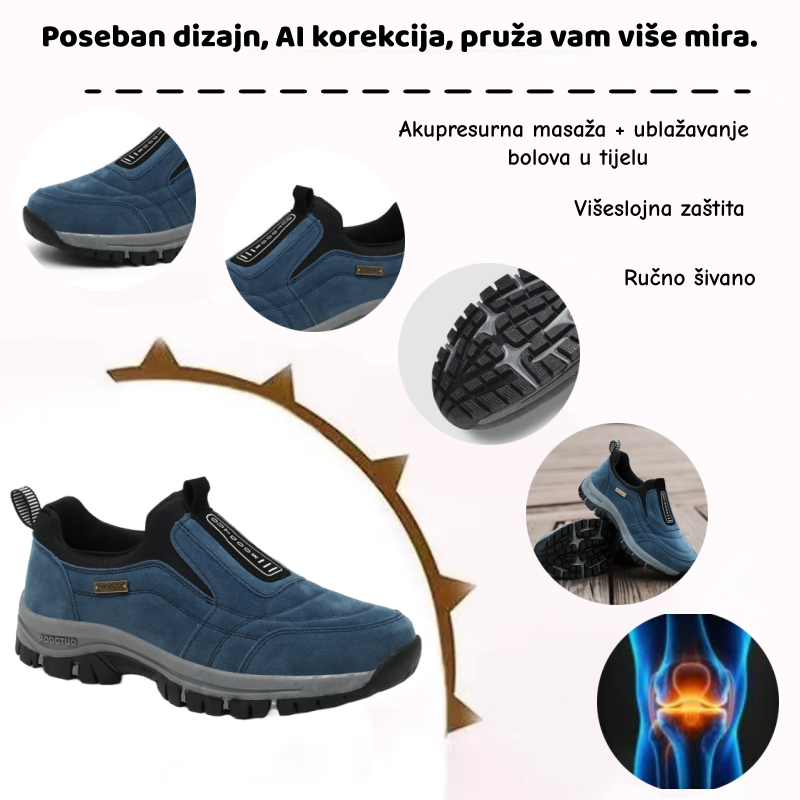 ⏰ Ortopedske cipele australskog luksuznog brenda, izrađene od brušene kože, medicinske cipele za potporu svoda stopala 🦶 Vodootporne i neklizajuće