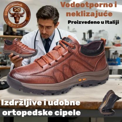 🔴 Ručno šivane cipele od prave kože talijanske marke ✅ Inteligentne ortopedske cipele s umjetnom inteligencijom + potpora za gležanj 🦶 Udobne i neklizajuće (pogodne za osobe s problemima sa stopalima!)