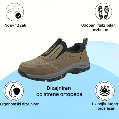 🔷70% popusta danas - ne propustite⬛  - Ortopedske cipele od brušene kože luksuznog australskog brenda su mekane, udobne i pružaju dobru potporu🦶 - Ublažavaju bol u stopalima